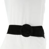 Ceinture Large en cuir pour femme, MAHAUT