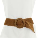 Ceinture Large en cuir pour femme, MAHAUT