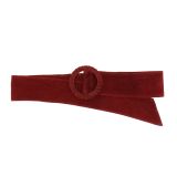 MAHAUT Genuine leather wide belt