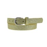 Wide Waist Elasticated Woman Belt, strass buckle, CARLA