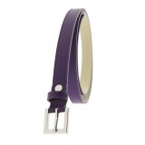 Ceinture femme 2 cm Véritable CUIR ITALIEN, LINDA