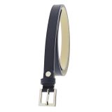 Ceinture femme 2 cm Véritable CUIR ITALIEN, LINDA