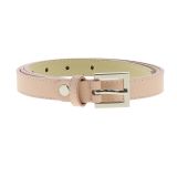 Ceinture femme 2 cm Véritable CUIR ITALIEN, LINDA