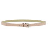 Ceinture femme 2 cm Véritable CUIR ITALIEN, LINDA