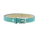 Ceinture femme 2 cm Véritable CUIR ITALIEN, LINDA