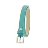 Ceinture femme 2 cm Véritable CUIR ITALIEN, LINDA