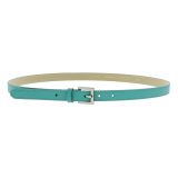 Ceinture femme 2 cm Véritable CUIR ITALIEN, LINDA