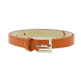 Ceinture femme 2 cm Véritable CUIR ITALIEN, LINDA