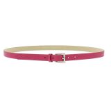 Ceinture femme 2 cm Véritable CUIR ITALIEN, LINDA