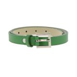 Ceinture femme 2 cm Véritable CUIR ITALIEN, LINDA