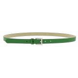 Ceinture femme 2 cm Véritable CUIR ITALIEN, LINDA