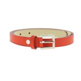 Ceinture femme 2 cm Véritable CUIR ITALIEN, LINDA