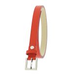 Ceinture femme 2 cm Véritable CUIR ITALIEN, LINDA