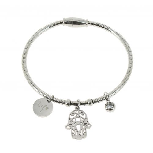 Bracciale in acciaio inossidabile da donna, KIMBERLY