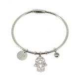 Woman stainless steel bracelet, SAMIHA