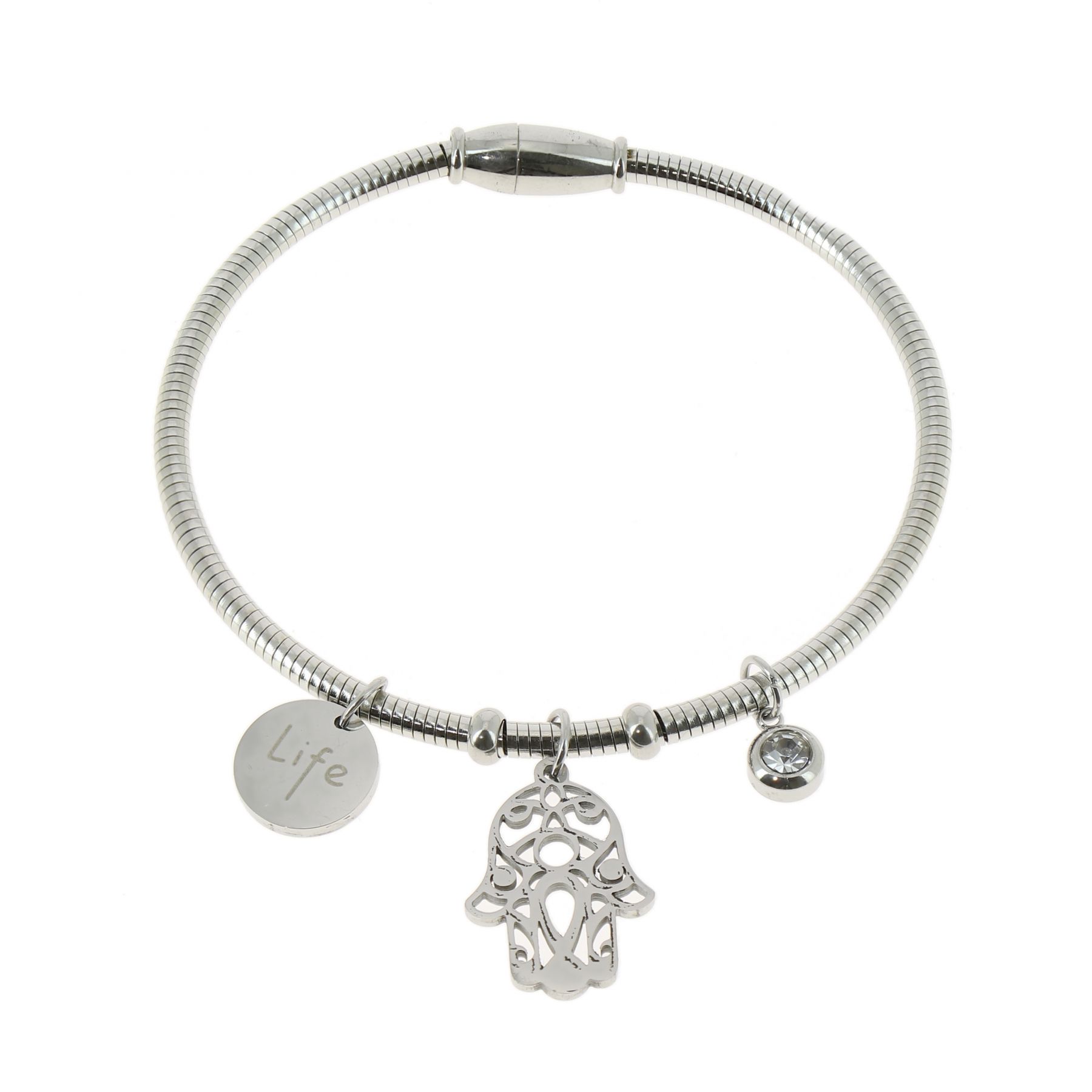 Pulsera de inoxidable para mujer, SAMIHA