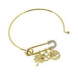 Bracciale in acciaio inossidabile da donna, KIMBERLY