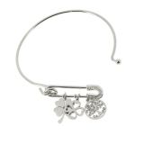 Woman stainless steel bracelet, KIMBERLY