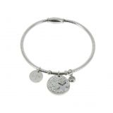 Woman stainless steel bracelet, KIMBERLY