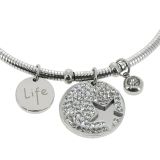 Woman stainless steel bracelet, KIMBERLY