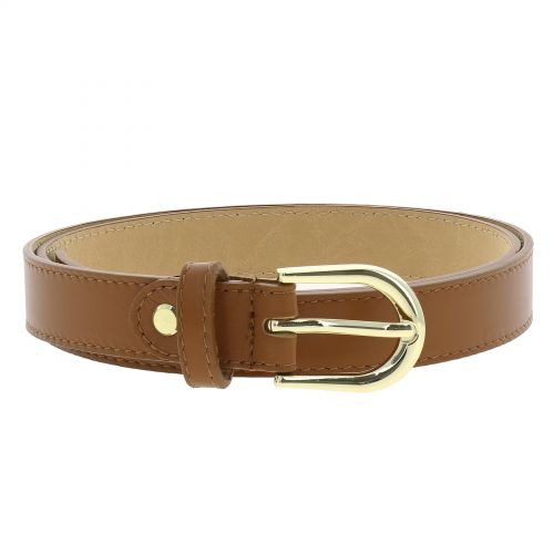 Ceinture Cuir véritable à Boucle Doré, HACENA