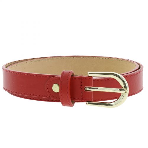 Ceinture Cuir véritable à Boucle Doré, HACENA