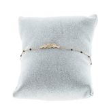 Pulsera de acero inoxidable para mujer, AIMEE