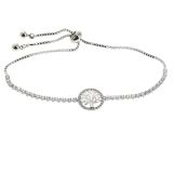 Crystal of zirconium women Bracelet, KSENIA