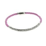 Strass Bracciale in acciaio Nanna