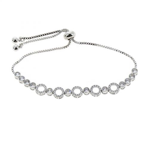 Pulsera de acero inoxidable para mujer, ELENA