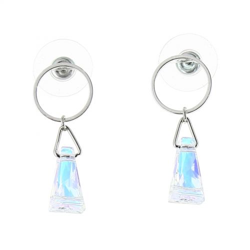 Boucles d'oreilles femme Cristal EMELINE