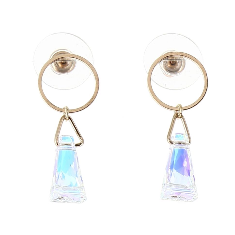 Boucles d'oreilles femme Cristal EMELINE