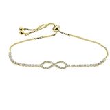 Crystal of zirconium women Bracelet, KSENIA