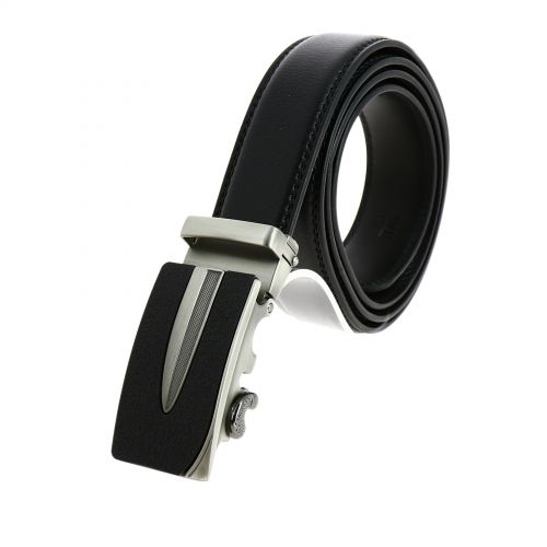 Ceinture homme en cuir à boucle automatique THOMAS