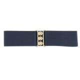 Wide Waist Elasticated Woman Belt, GLORIA Made in France