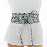 Ceinture large pour femme similicuir Obi MICA