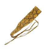 MICA large leatherette obi belt