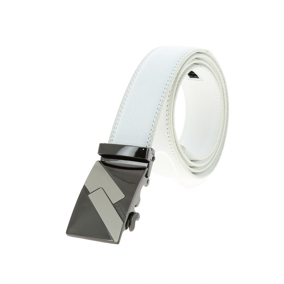 Leather Automatic Buckle Belt JULIEN