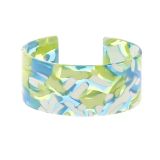 Bracelet femme manchette Acrylique MARGOT