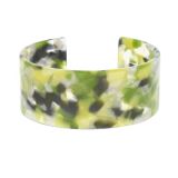 Bracelet femme manchette Acrylique MARGOT