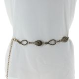 Woman's Lady Fashion Metal Chain Style Belt, ANNA