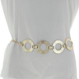 Woman's Lady Fashion Metal Chain Style Belt, ANNA