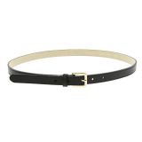 Ceinture femme 2 cm Véritable CUIR ITALIEN, LINDA