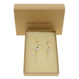 Boucles d'oreilles femme Cristal FLORETTE