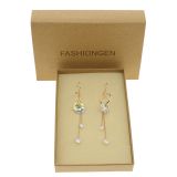 Boucles d'oreilles femme Cristal FLORETTE