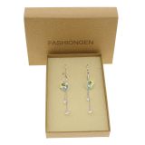 Boucles d'oreilles femme Cristal FLORETTE