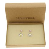 Boucles d'oreilles femme Cristal ISABELLE