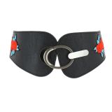 Wide elastic belt Livia