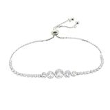 Woman stainless steel bracelet, LUCILE