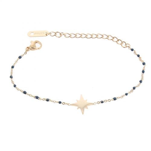 Pulsera de acero inoxidable para mujer, HACI